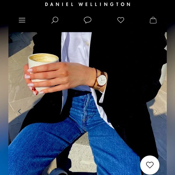 Daniel Wellington Petite Melrose Rose Gold Watch